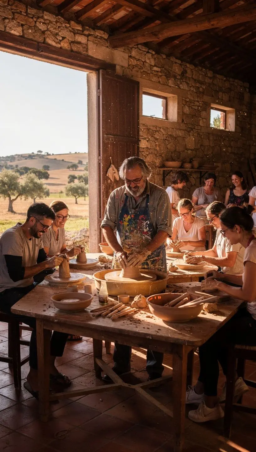 Travel journal with scenic Balticorn imagery.